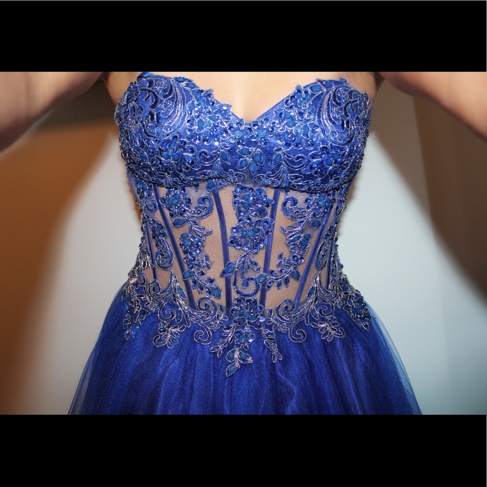 Camille La Vie Royal Blue Dress 8